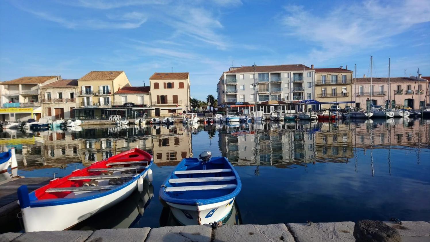 Le Vent Dans Les Voiles - Appartement Classe 4 Etoiles Mèze Exteriör bild